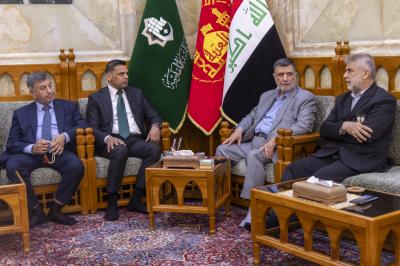العتبة العباسية المقدسة تُطلِع وفد المعهد العالي لإعداد القادة على تجاربها