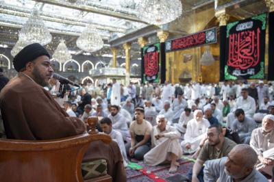 ضمن برامجه الأسبوعية.. قسم الشؤون الدينية يقيم مجلسًا توعويًّا في الصحن الشريف