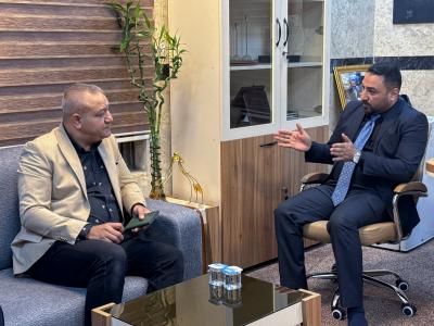 للاطلاع على الخدمات المقدمة للزائرين.. قسم الشؤون الطبية يستقبل مدير قطاع المركز للرعاية الصحية