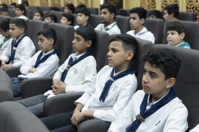 جمعية كشافة الكفيل تختتم المخيم الكشفي لطلبة الإعفاء العام من كربلاء والبصرة