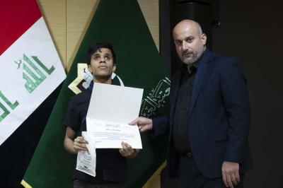 جمعية كشافة الكفيل تختتم المخيم الكشفي لطلبة الإعفاء العام من كربلاء والبصرة