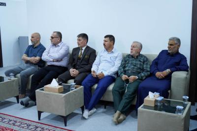 المجمع العلمي ومركز النعمان للدراسات الحلقية يبحثان سبل تعزيز التعاون المشترك