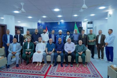 المجمع العلمي ومركز النعمان للدراسات الحلقية يبحثان سبل تعزيز التعاون المشترك