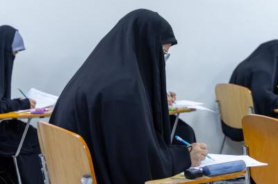 شعبة فاطمة بنت أسد تجري امتحانات الفصل الثاني لطالبات المدرسة القرآنية