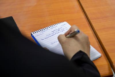 مركز الثقافة الأسرية يقيم برنامجًا إرشاديًّا في مركز التدريب المهني