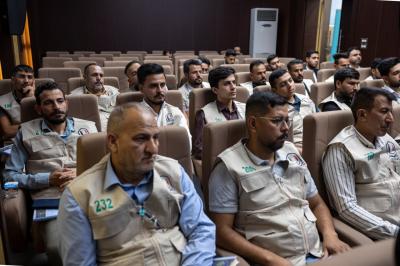 قسم العلاقات العامة يطلق فعاليات مخيم الأربعين الأول لمسؤولي مراكز إرشاد التائهين