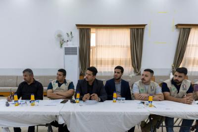 قسم العلاقات العامة يقيم محاضرة عن أجر الخدمة الحسينية ضمن مخيم الأربعين الأول