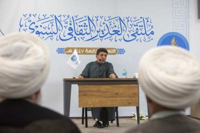 دار علوم نهج البلاغة تشارك في ملتقى الغدير الثقافي السنوي الرابع بمحافظة ذي قار