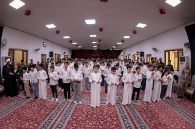 المجمع العلمي يقيم ختمةً قرآنيةً على روح المرجع الشيخ الفياض (رضوان الله عليه) في كربلاء