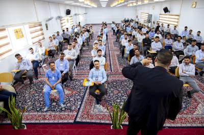 قسم التطوير يقدم ورشة عن تقييم الأداء الوظيفي للمنتسبين الجدد