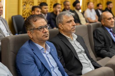 إلقاء البيان الختامي لمهرجان فتوى الدفاع المقدسة الثقافي العاشر