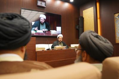 شعبة الخطابة تقيم جلسةً لمناقشة البحوث الختامية للمشاركين في البرنامج التأهيلي للخطباء
