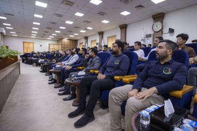 قسم الشؤون الطبية يقيم ندوة عن الإسعافات الأولية وتنظيم الحشود لفريق الأيادي البيضاء التطوعي