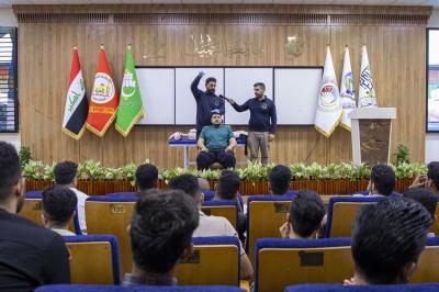 قسم الشؤون الطبية يقيم ندوة عن الإسعافات الأولية وتنظيم الحشود لفريق الأيادي البيضاء التطوعي
