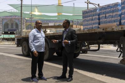 استعدادًا لشهر المحرم.. قسم بين الحرمين يجهز موكبه الخدمي بـ10 آلاف صندوقٍ من مياه الشرب