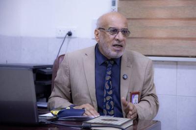 لتنمية مهارات المهتمين باللغة العربية.. المجمع العلمي يقيم محاضرة علمية عن فهم النصّ القرآني