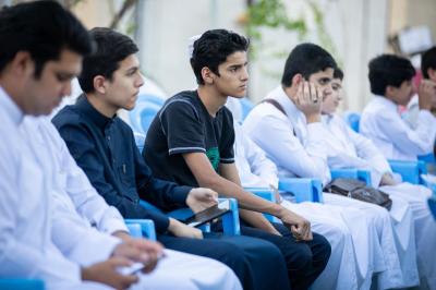 المجمع العلمي ينظّم محفلًا قرآنيًا في دار نحن الأمل لرعاية الأيتام ببغداد