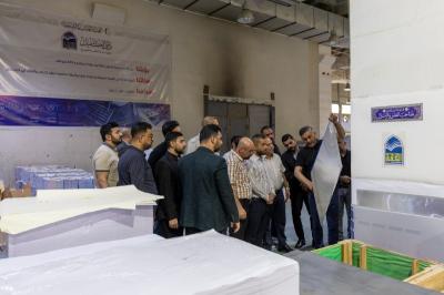 وفد أكاديمي من جامعة ميسان يطلع على مشاريع العتبة العباسية المقدسة ويشيد بخدماتها