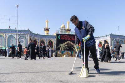 قسم الشؤون الخدمية: 1000 متطوع يشاركون ملاكاتنا في تقديم الخدمات للزائرين خلال شهر المحرّم