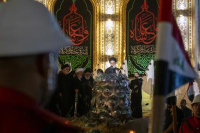 سماحة السيد الصافي يعرض وثائق تعود إلى النظام البائد تتضمّن أحكاماً بالسجن والإعدام بحقّ مشاركين في ركضة طويريج