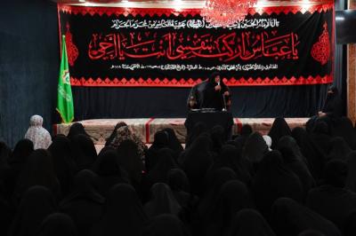 شعبة التوجيه الديني النسوي تطلق برنامجها العزائي لإحياء شهر المحرم في الصحن الشريف