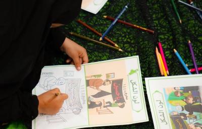 شعبة التوجيه الديني النسوي تطلق برنامجها العزائي لإحياء شهر المحرم في الصحن الشريف