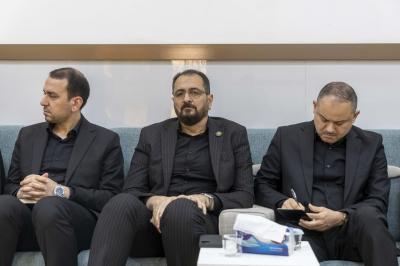 سماحة السيد الصافي يلتقي رؤساء أقسام العتبة العباسية المقدسة ومديري مؤسّساتها