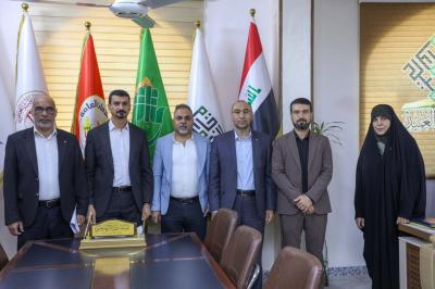 جامعة العميد تبحث مع مستشفى الهندية العام تعزيز التعاون في مجال تدريب الطلبة