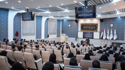 جامعة الكفيل تنظم مجلس عزاء لاستذكار مواقف أبي الفضل العباس (عليه السلام) في عاشوراء