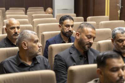 قسم بين الحرمين يناقش الاستعدادات الخاصّة بزيارة عاشوراء وتأمين مراسم عزاء ركضة طويريج