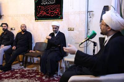 قسم الشؤون الفكرية يقيم مجلس عزاء في محافظة ذي قار