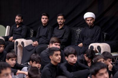 المجمع العلمي يقيم محاضرة بعنوان (إضاعة الوقت بين الإفراط والتفريط) لطلبه الحفظ في كربلاء