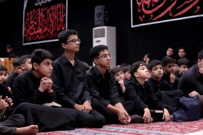 المجمع العلمي يقيم محاضرة بعنوان (إضاعة الوقت بين الإفراط والتفريط) لطلبه الحفظ في كربلاء