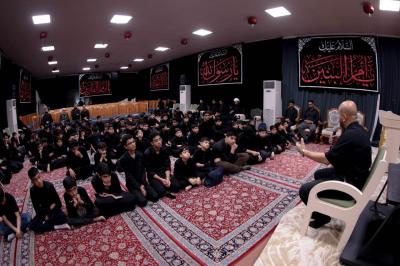 المجمع العلمي يقيم محاضرة بعنوان (إضاعة الوقت بين الإفراط والتفريط) لطلبه الحفظ في كربلاء