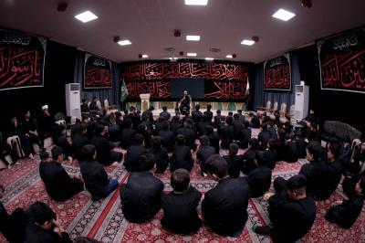 المجمع العلمي يقيم محاضرة بعنوان (إضاعة الوقت بين الإفراط والتفريط) لطلبه الحفظ في كربلاء