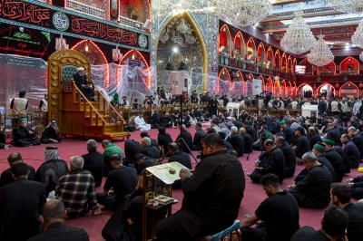 في اليوم التاسع من المحرم.. العتبة العباسية المقدسة تستذكر الإمام الحسين وأهل بيته (عليهم السلام)