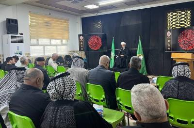 قسم الشؤون الفكرية يقيم مجلسًا عاشورائيًّا عن البصيرة في شخصية أبي الفضل العباس (عليه السلام)