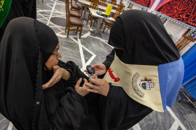 قسم الشؤون الطبّية يستنفر ملاكاته النسوية لخدمة المعزّيات في ذكرى دفن الأجساد الطاهرة