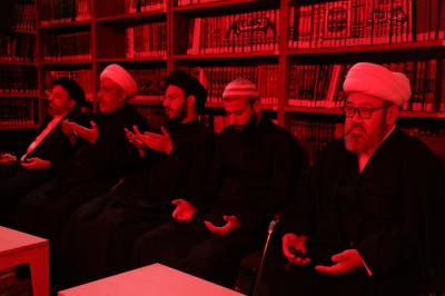 الهيأة العليا لإحياء التراث تقيم مجلس عزاء في اليوم الثالث عشر من المحرّم بالنجف الأشرف