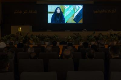 عرض فيلم يوثق أبرز نشاطات قسم الشؤون الطبية ضمن فعاليات الملتقى الطبي السادس لزيارة الأربعين