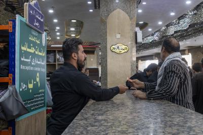 قسم الشؤون الخدمية يعزز خدماته للمشاركين في مراسم تشييع السيد الشهيد علي الخامنئي (رضوان الله عليه)