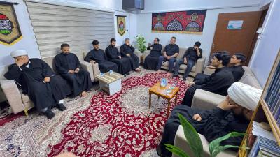 قسم الشؤون الفكرية يستقبل وفدًا من خدمة المواكب الحسينية في ذي قار