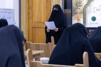 شعبة السيدة فاطمة بنت أسد (عليها السلام) تختتم دورة سنابل الخير