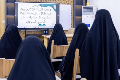 شعبة السيدة فاطمة بنت أسد (عليها السلام) تختتم دورة سنابل الخير