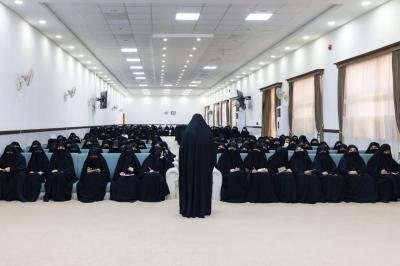 مخيّم بنات العقيدة الرابع والثلاثون يستعرض مفهوم الخدمة الحسينية وتعظيم الشعائر