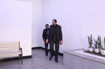 رئاسة جامعة العميد تطّلع على استعدادات مجموعة مواكب أم البنين (عليها السلام) لزيارة الأربعين