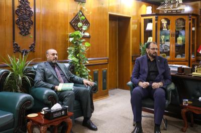 جامعة العميد تناقش جاهزية مواكب أم البنين (عليها السلام) لاستقبال زائري الأربعين