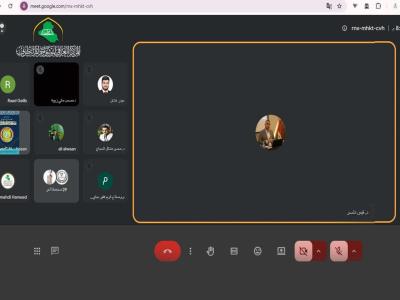 قسم الشؤون الفكرية يعقد ندوة علمية إلكترونية عن سياسة نظام البعث تجاه الشعائر الحسينية