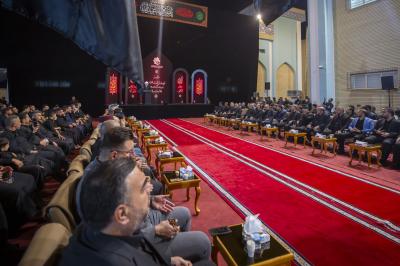 العتبة العباسية المقدسة تقيم مراسم رفع راية الخدمة الحسينية في مجمّع أبي الفضل العباس (عليه السلام)