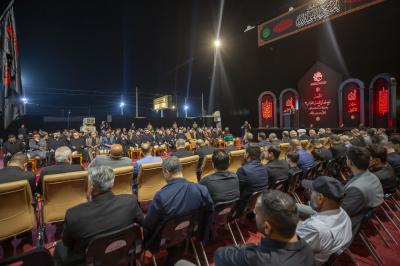 العتبة العباسية المقدسة تقيم مراسم رفع راية الخدمة الحسينية في مجمّع أبي الفضل العباس (عليه السلام)